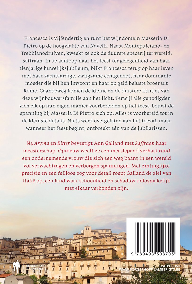 Saffraan - back cover