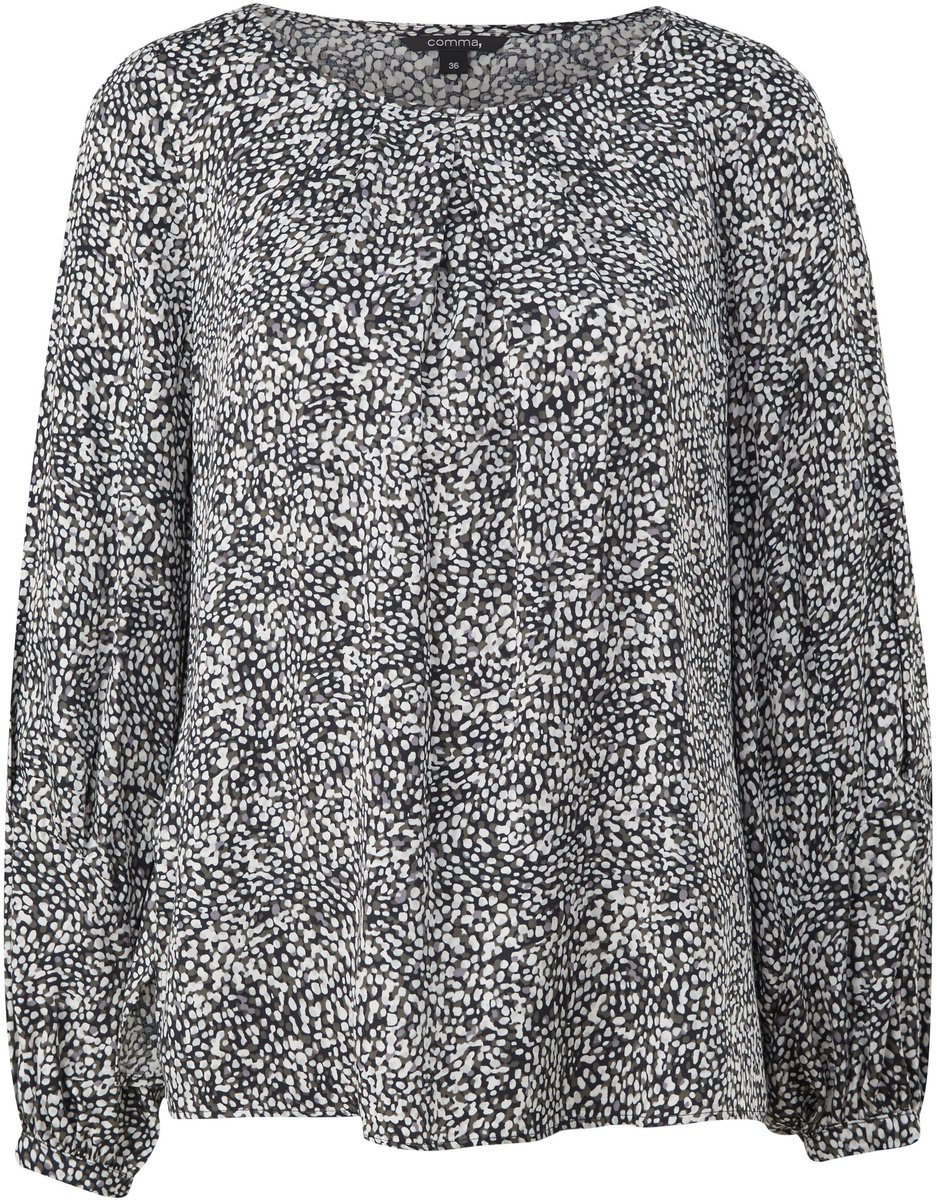 comma - female - Bluse mit Faltendetails