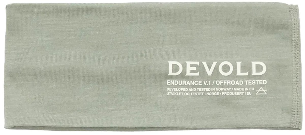 Devold Of Norway Endurance Merino Light Hoofdband Groen