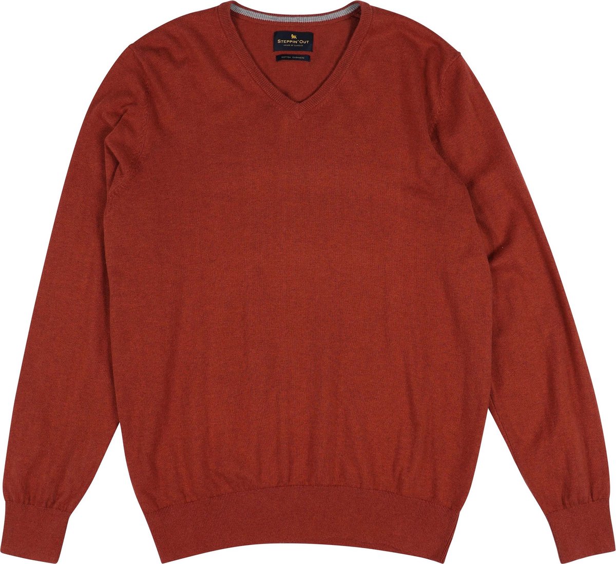 Steppin' Out Dames Trui Cotton Cashmere rood - Maat L - Heren