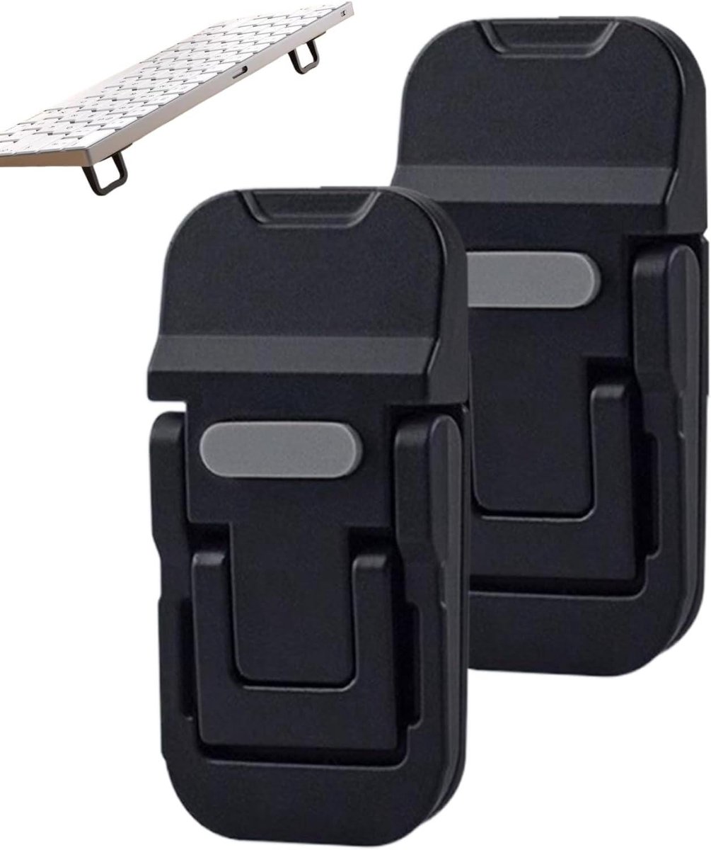 Laptop Standaard - Verhoger Computer - Ergonomisch Werken - Zinklegering - 6 x 3 cm - Zwart