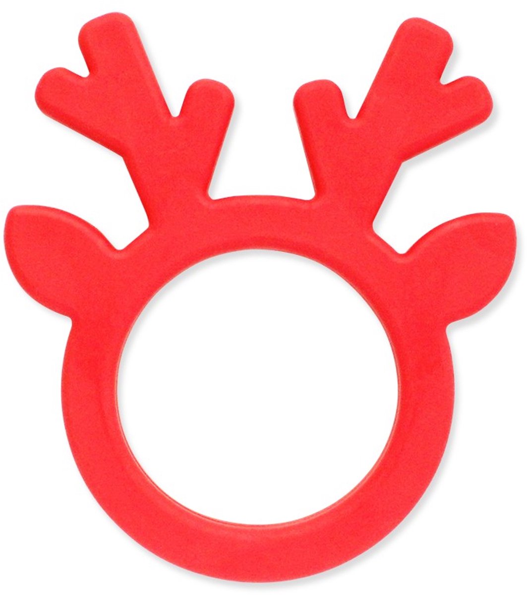 ARK Therapeutic kauwspeeltje rendier rood sensorisch speelgoed.
