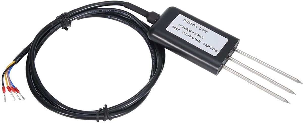 Bodemvochtsensor - Vochtmeting Bodem - Planten Verzorgen - Hoge Nauwkeurigheid - IP68 Waterdicht - Zilver