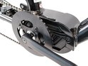 Zwart crankstel en Bafang middenmotor.