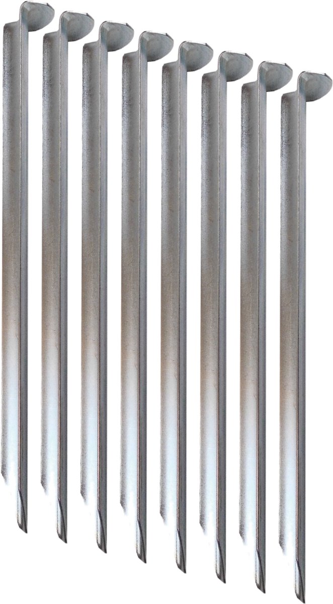 HIXA Tentharingen - 21 cm - 8 Stuks - Grondpen - Metaal - Rotspen