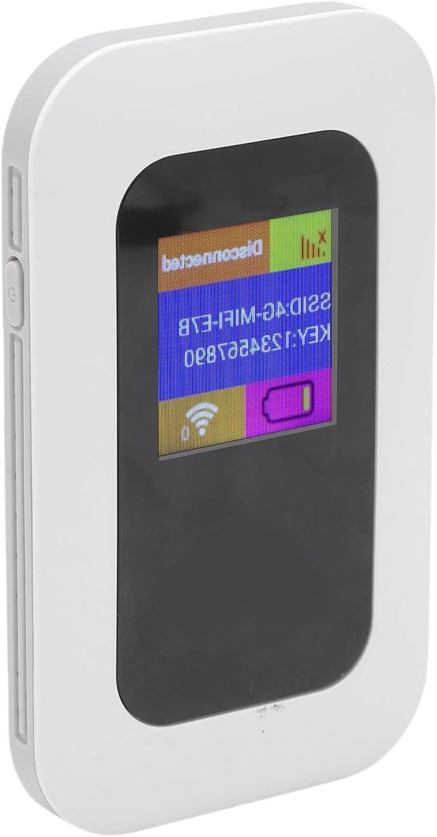 Mobiele Wifi Hotspot - Draagbaar Internet - Reizen - Tot 10 Apparaten - 300Mbps Snelheid - Zwart