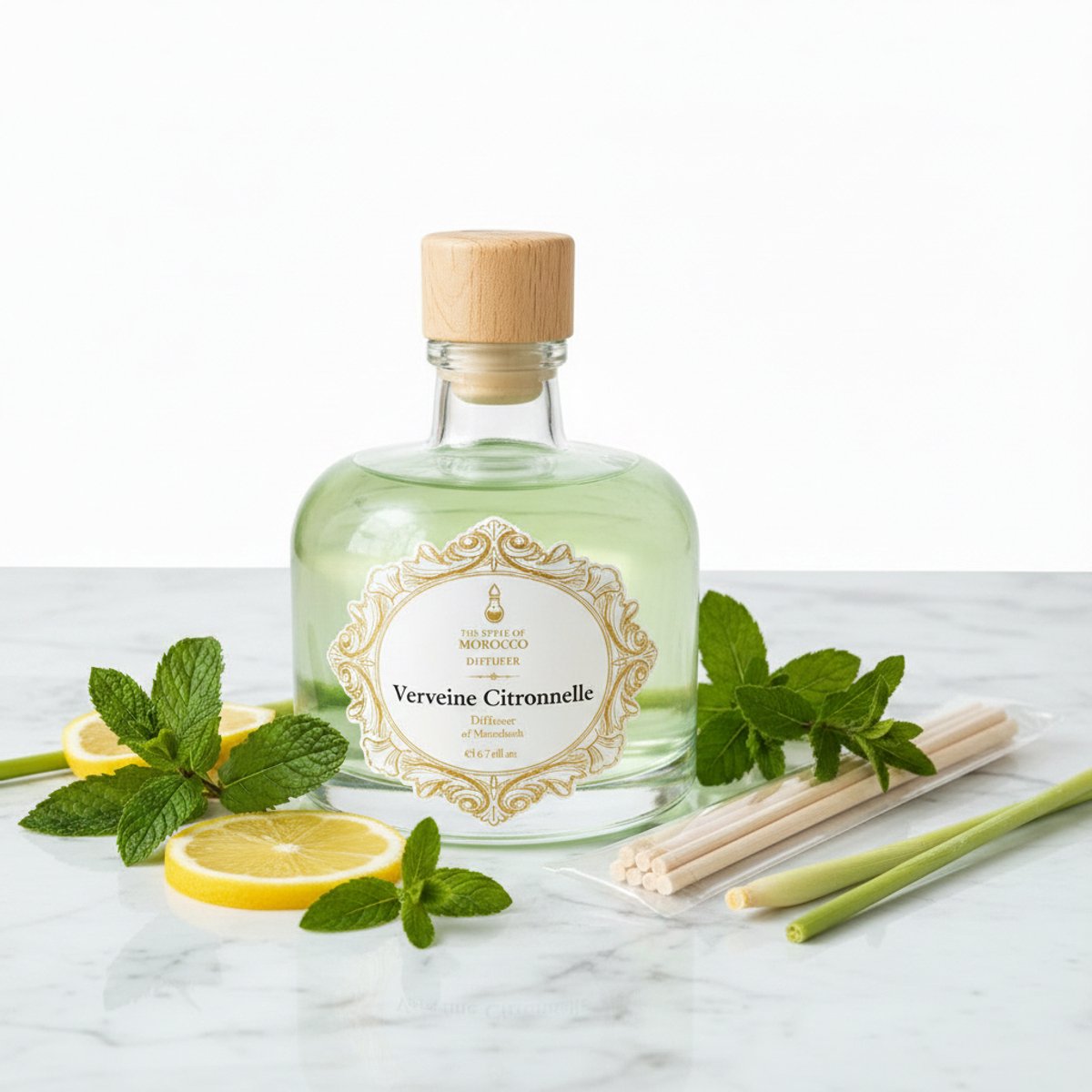 Verveine Citronnelle 100 ml– Luxe Home Diffuser | The Style Of Morocco