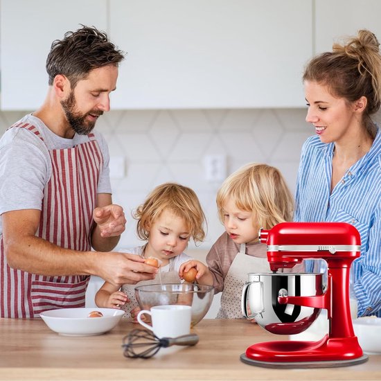 Mixer Schuifmat - Keukenapparaat Accessoire - Apparaat Verplaatsen - Gemaakt Van Puren Hout - 41 x 29 cm - Bruin — afbeelding 3