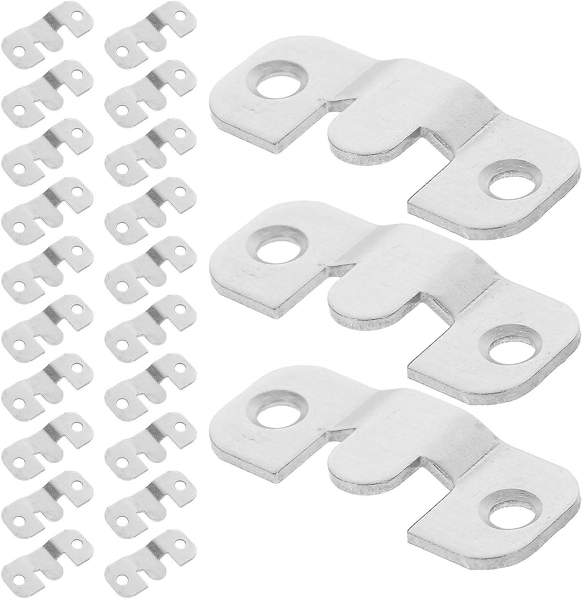Flush Mount Beugels - Lijstbeugels Ophanghaken - Wanddecoratie Ophangen - Roestvrij Staal