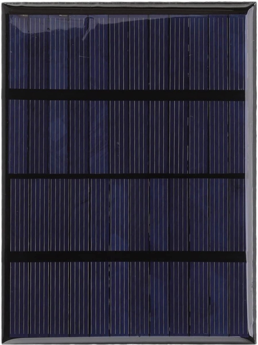 Zonnepaneel - Mini Zonnepaneel - Draagbare Stroom - Hoge Conversie Efficiëntie - 115 x 85 cm - Zwart