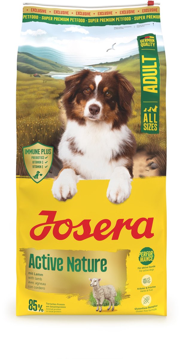 Josera 12,5 kg Josera all sizes adult active nature hondenvoer