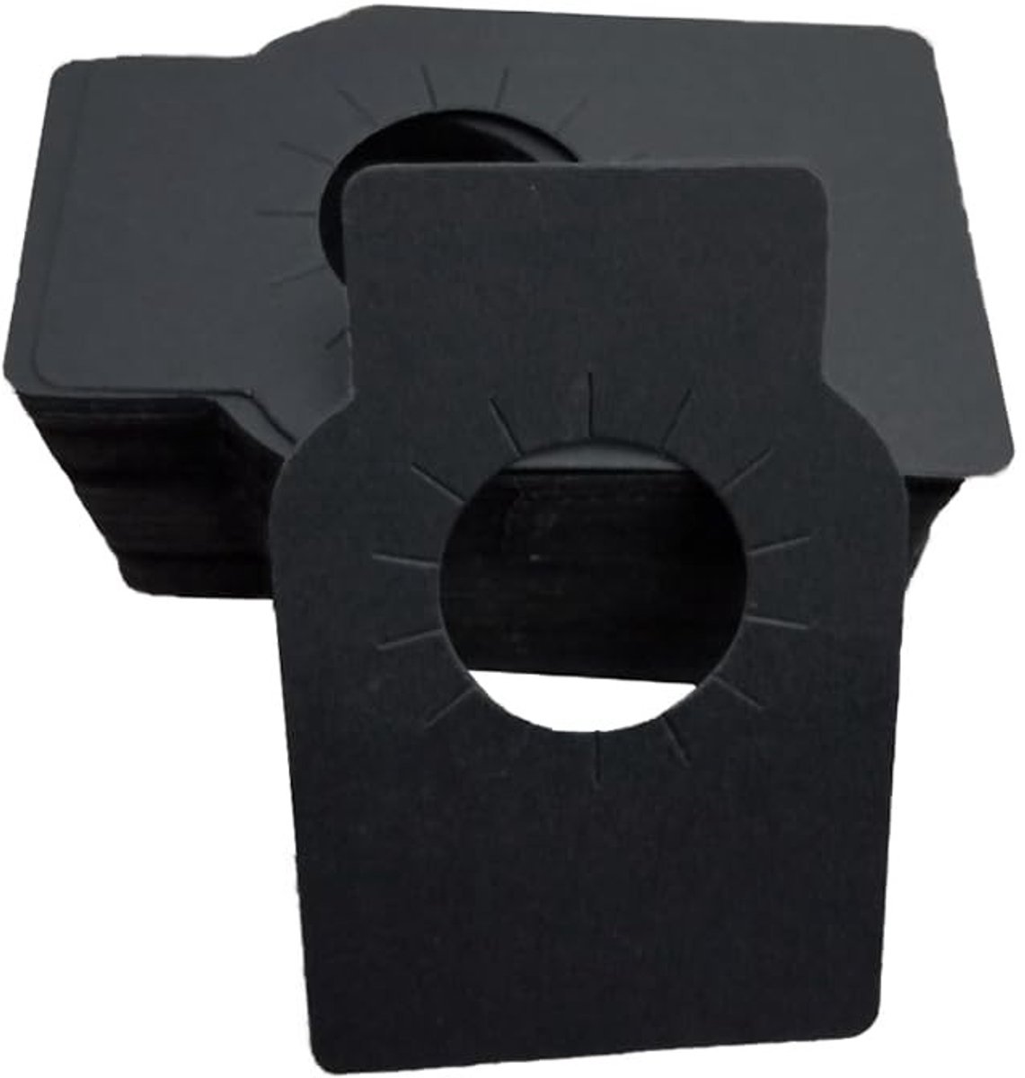 aladdien - Wijnfles Tags - Kraftpapier Labels - Herbruikbaar - Bruin/Wit/Zwart - Dubbelzijdige Opknoping - Perfect voor Wijnkelder - 100 Stuks
