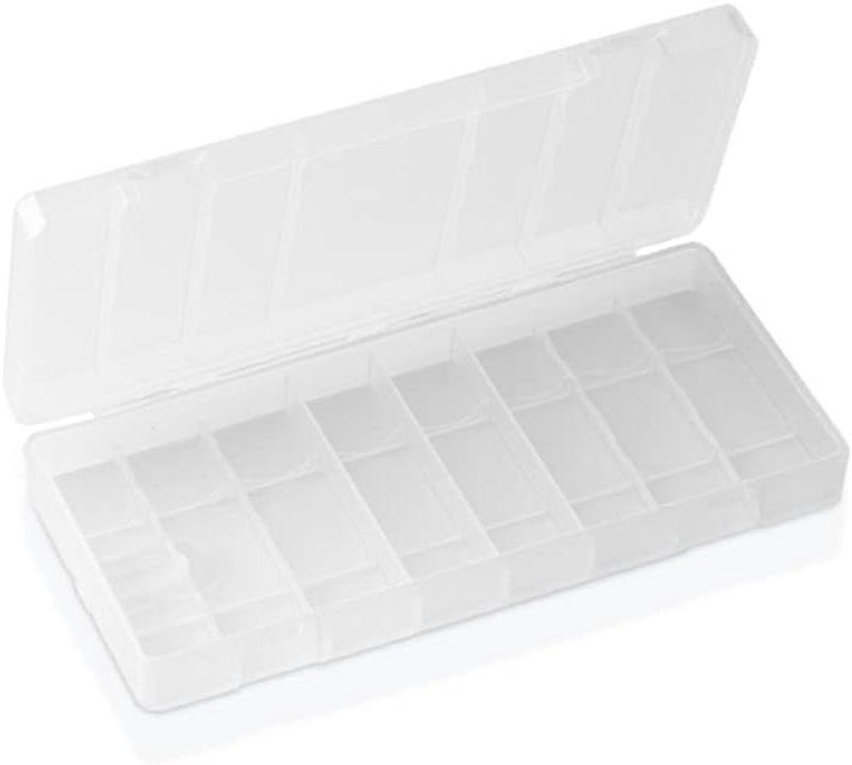 Batterijhouder Transparant - Batterij Organizer Case - Batterijen Opbergen - Waterdicht Stofdicht Ontwerp - 4 6 8 Slots - Transparant