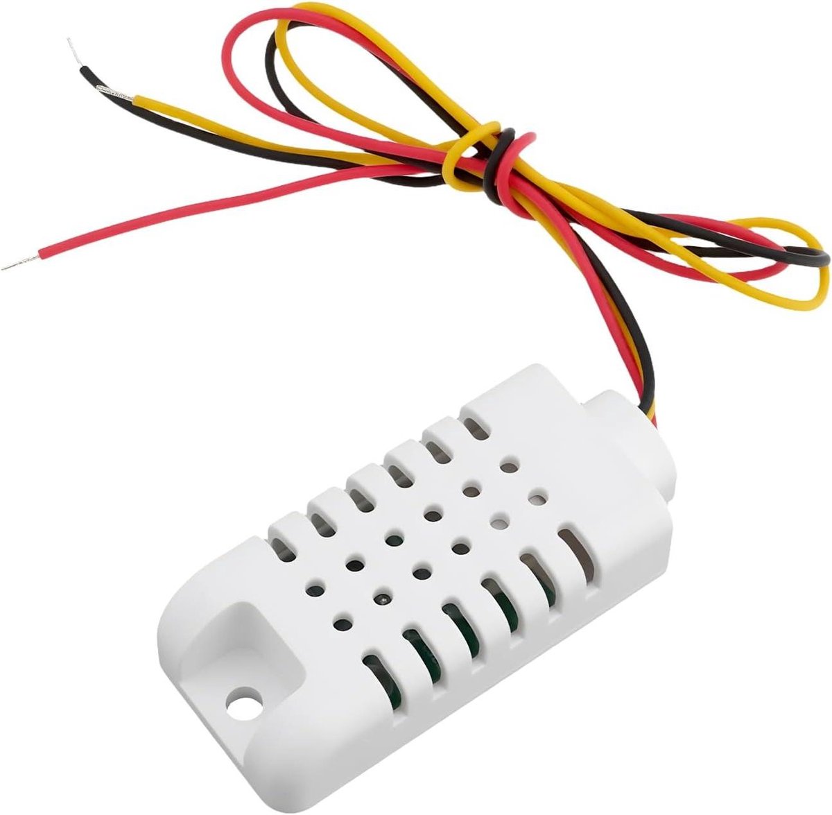 Temperatuur Vochtigheidssensor - Digitale Sensor Kabel - Omgevingsmonitoring - Digitale Enkele Bus - 58.8x26.7x13.6mm - Wit