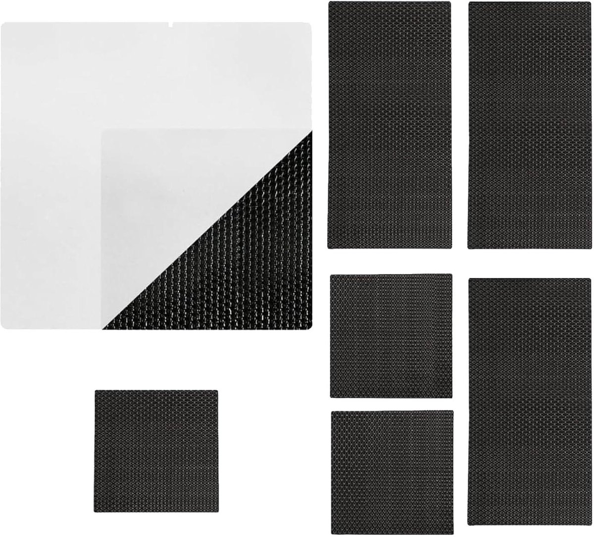 Trampoline Reparatieset - Springmat Patches - Trampoline Onderhoud - Zelfklevend Dubbelzijdig - 20x16 cm - Meerdere kleuren