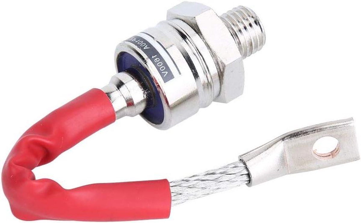 Gelijkrichterdiode - Siliciumdiode - Voedingen Stabiliseren - Hoge Stroom Capaciteit - 16 Mm Schroefdraad - Metaal