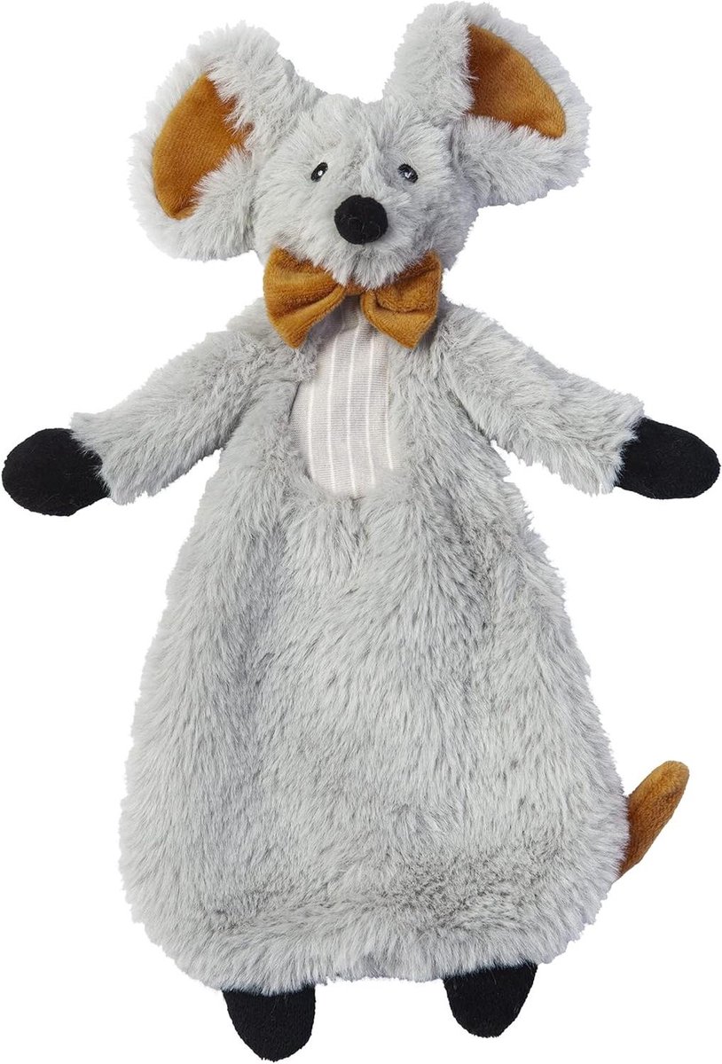 Knuffeldoekje Muis - Tutteldoekje Baby - Knuffelen en Troosten - Superzachte Materialen - 30 cm - Misty Tuttle Blauw