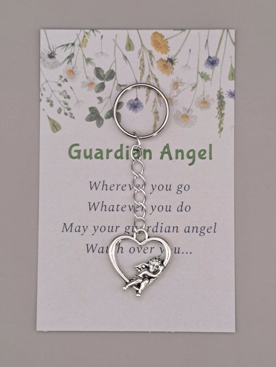 Geluksengeltje - Beschermengeltje - Gardian angel - Geluksengel - Hangertje