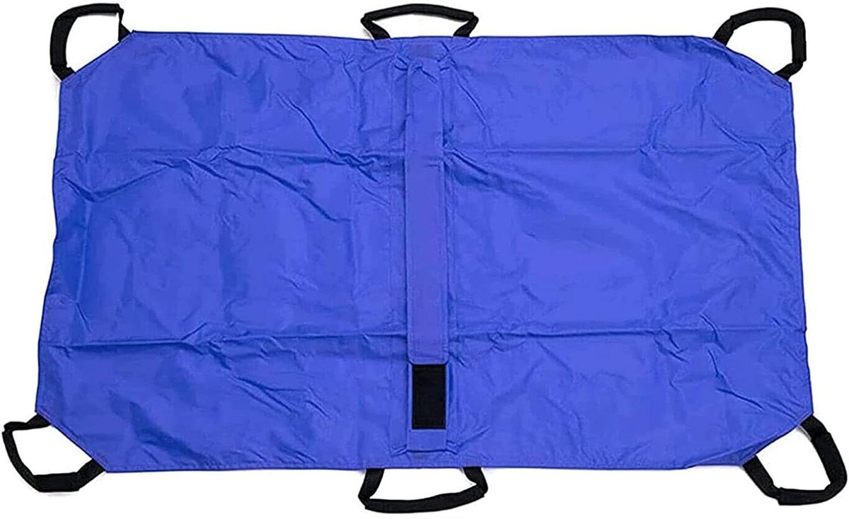 Huisdier Transport Brancard - Dieren Brancard - Veilig Vervoeren - Opvouwbaar Lichtgewicht - 120x74cm - Blauw