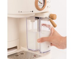 CREATE - Pack THERA RETRO PRO Halfautomatische espressomachine + MILL PRO Koffie- en kruidenmolen - Gebroken wit