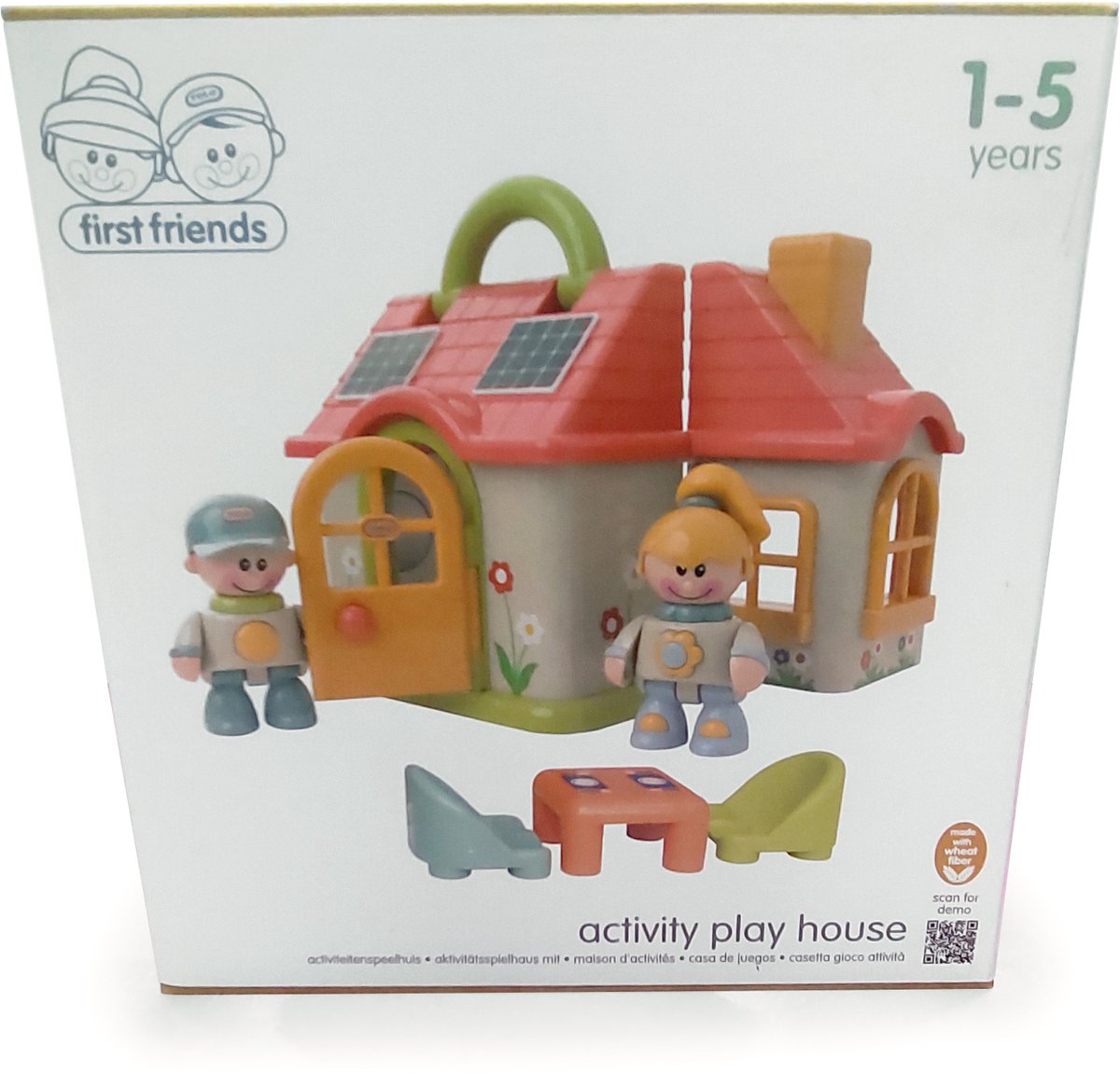 Tolo speelgoed boerderij First Friends Farm House - duurzaam educatief speelgoed.