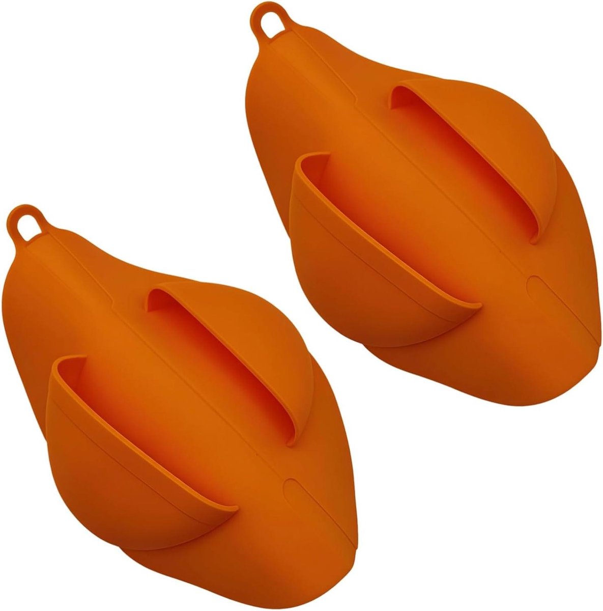 BBQ Handschoenen - Ovenwanten Grill - Hitte Beschermen - Antislip Gestructureerd - 215 x 231 x 3 cm - Oranje