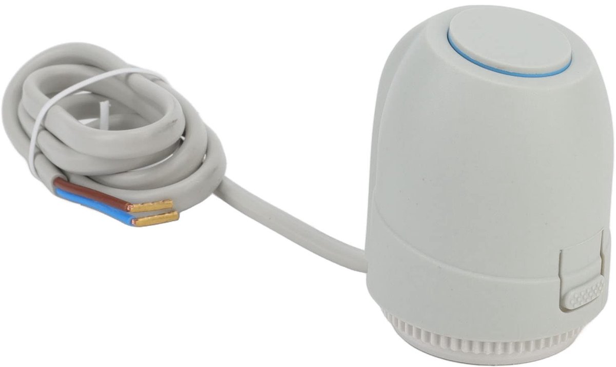 aladdien - Elektrische Thermische Actuator - Vloerverwarming - IP54 waterdicht - Duurzaam PC Materiaal - Efficiënte verwarming - Geschikt voor huis ...