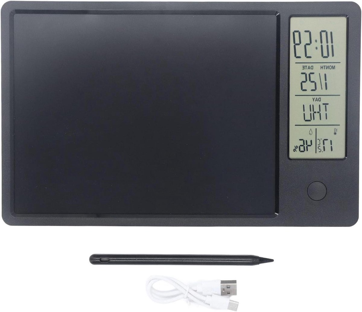 Elektronisch Schrijfbord - Digitaal Notitieblok - Efficiënt Notities Maken - HD LCD Display - 26 x 16 cm - Zwart