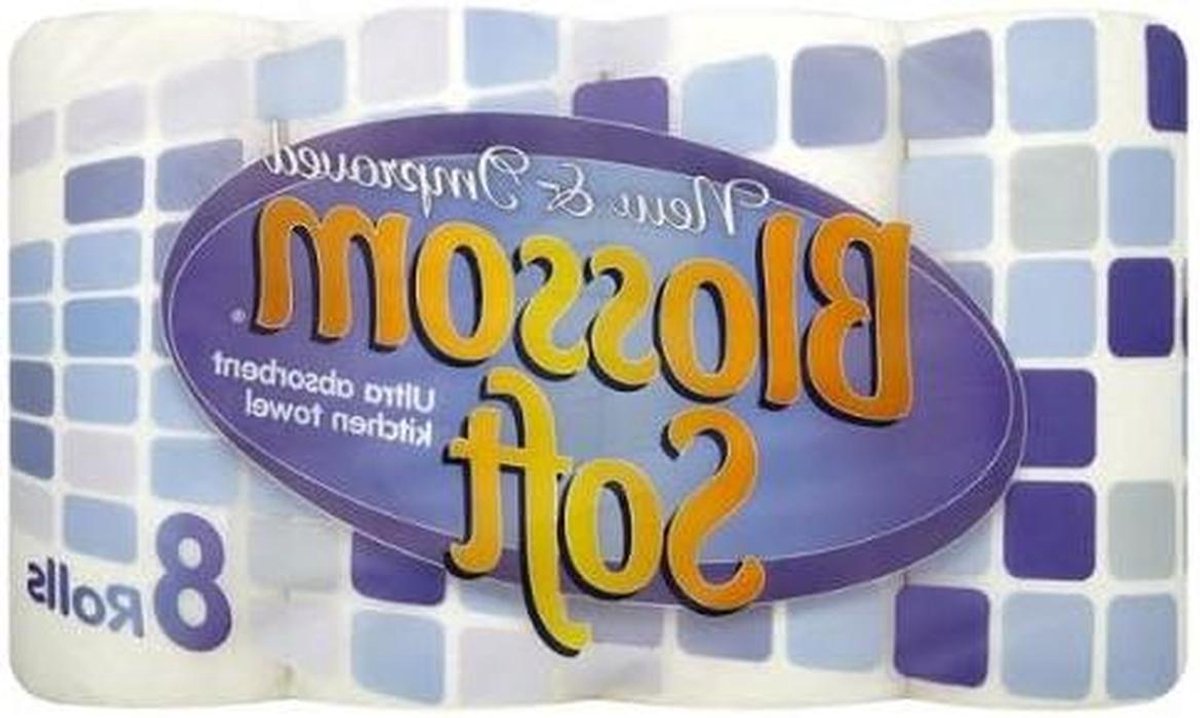 Keukenhanddoeken - Papieren Rollen - Huishoudelijk Gebruik - Ultra Absorberend - 8 Rollen - Wit