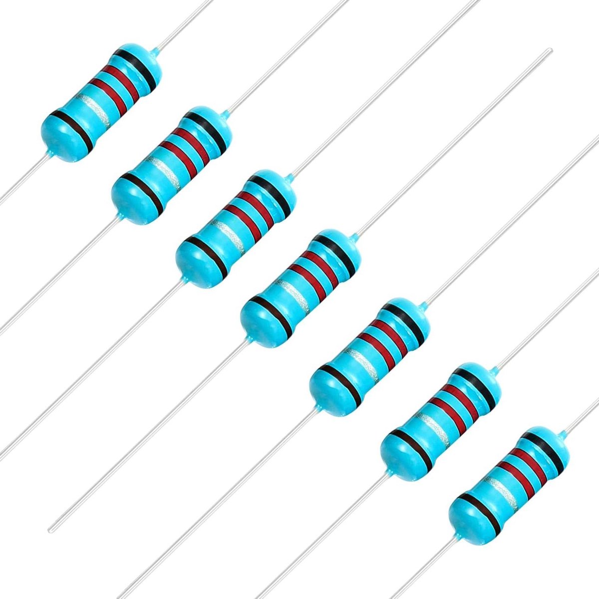 Vaste Weerstanden - Componenten - Elektronica Reparatie - 50 Stuks Pakket - 0.22 Ohm - Metaal