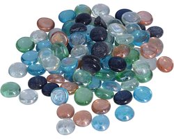 Aquarium Grind - Decoratie Stenen - Vistank Aankleden - Natuurlijke Materialen - 500g Pakket - Gemengde Kleuren