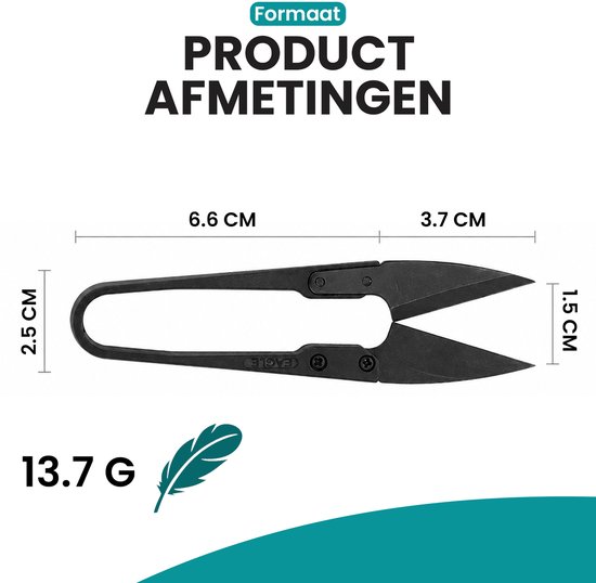 Twenty4seven® Mini Snoeischaar - 2 Stuks - Tuinschaar Bloemen - Plantenschaar & Bloemenschaar - Ergonomische Takkenschaar van Twenty4seven — afbeelding 2