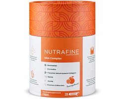 Nutrafine Slim Complex - Glucomannan, Bromelain, Tripeptide Collageen & Vitaminen - 21 Sachets