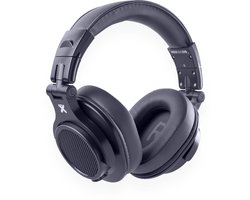DJ koptelefoon - Vonyx HDX120DB - Over ear koptelefoon - Studio koptelefoon - Opbergtas - Donkerblauw