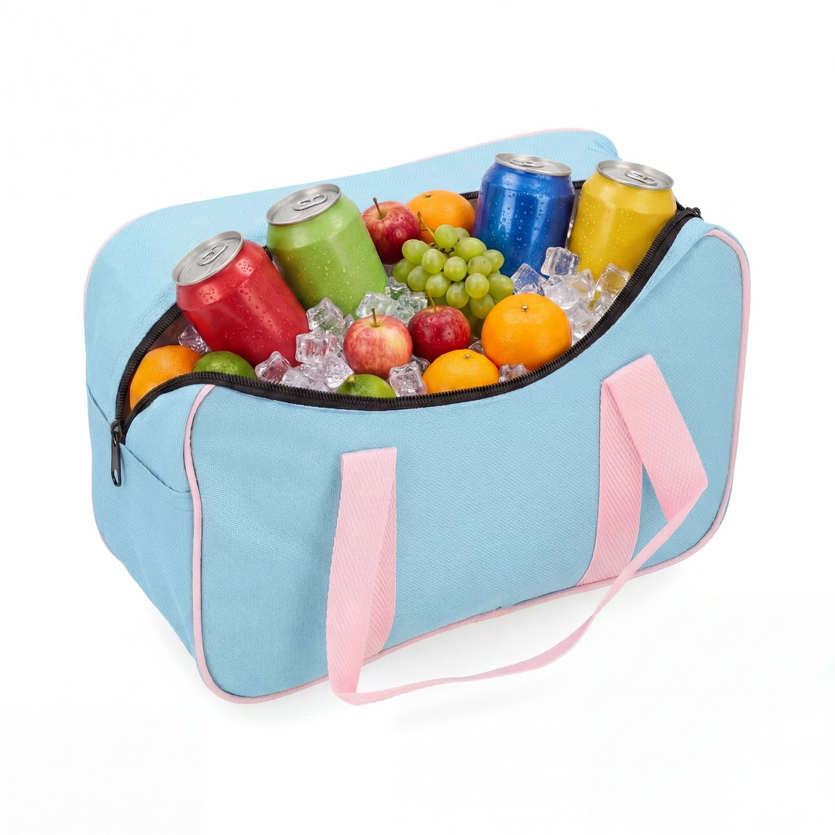 Koeltas 24L - Cooler Bag Lunch Tas - Geisoleerde Koelrugtas - Lichte Tas - Compacte Koeltas - Picknicktas Kinderen - Thermo Tas - Lunchtas Volwassenen - Koel Tas Dames en Heren - Thermotas - Koelrugzak Vakantie - Koeltassen - Blauw - Löwenthal
