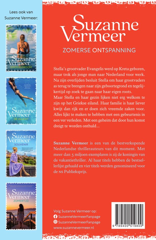 Boekcover van Zomerse Ontspanning. Een vrouw in een bikini ligt op het strand.