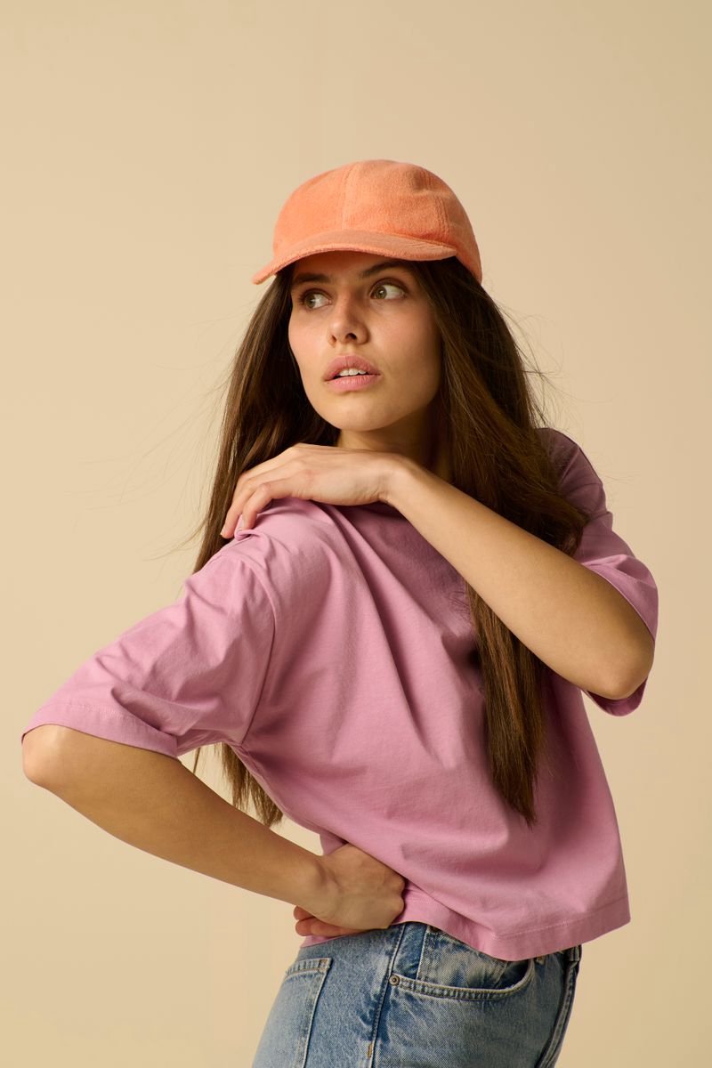 Sissy-Boy - Paars boxy T-shirt