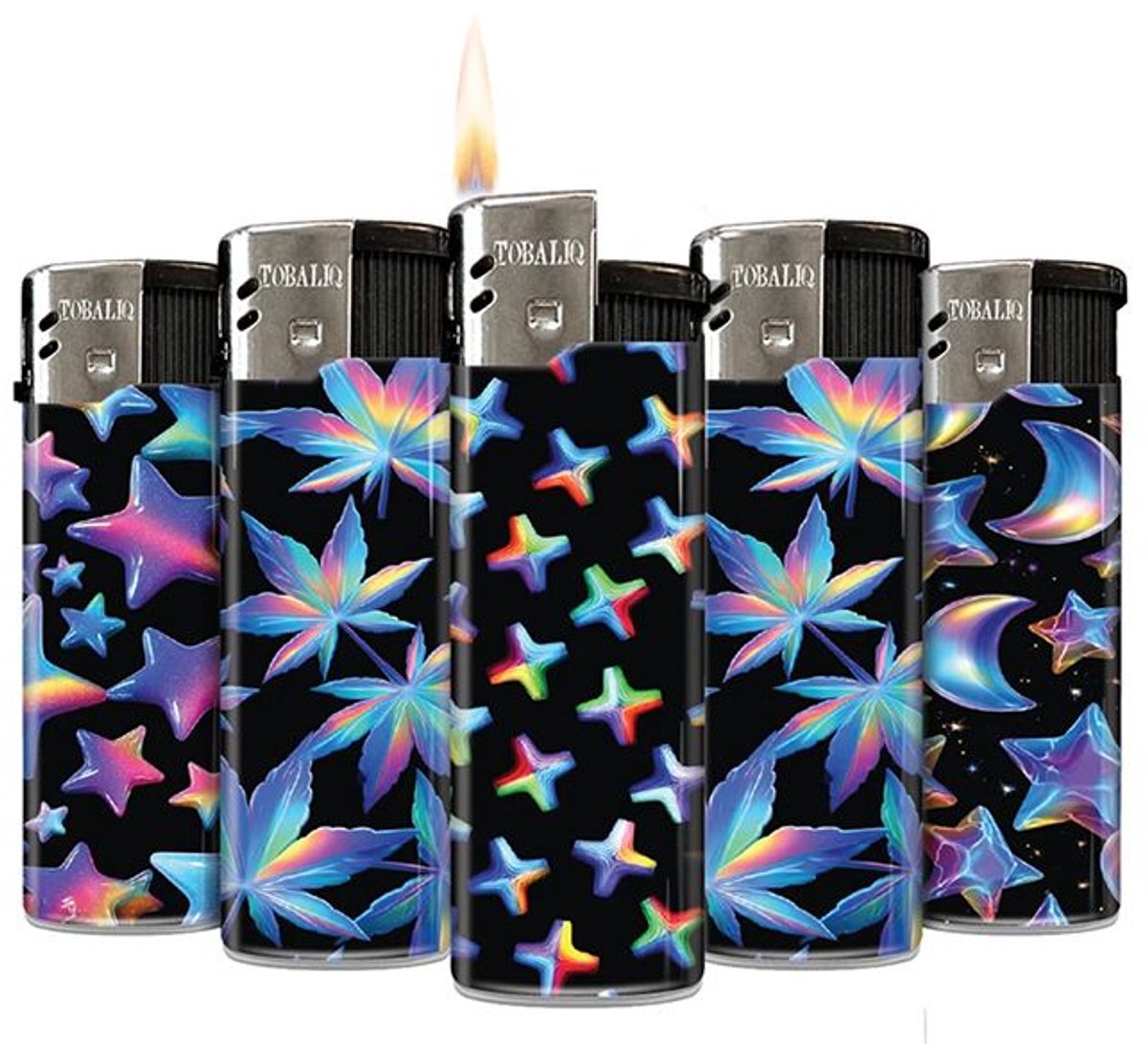 Wegwerp aansteker - Dream Glow - (5stuks)