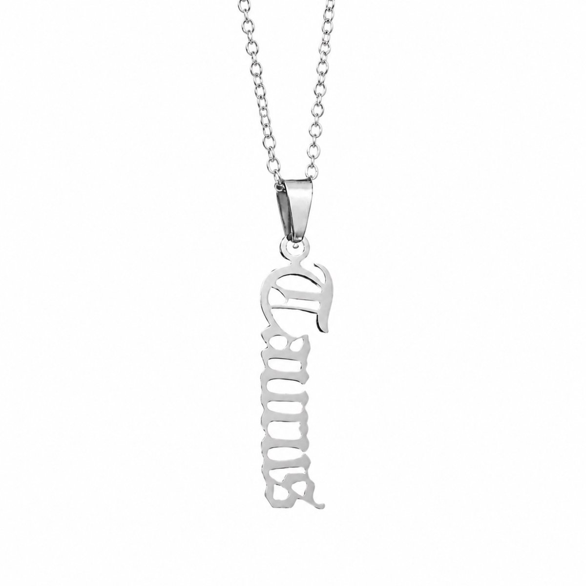 MoodLux Sterrenbeeld Ketting - Stier - Taurus - Zilver - Roestvrij Staal – 50cm Halsketting met Zodiac Hanger - Mannen & Vrouwen – 12 Sterrenbeelden – Perfect Cadeau
