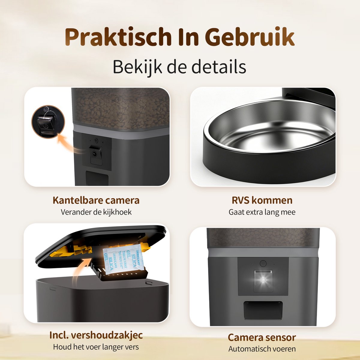 Photonspace Automatische Voerbak Kat & Hond 6L thumbnail 6