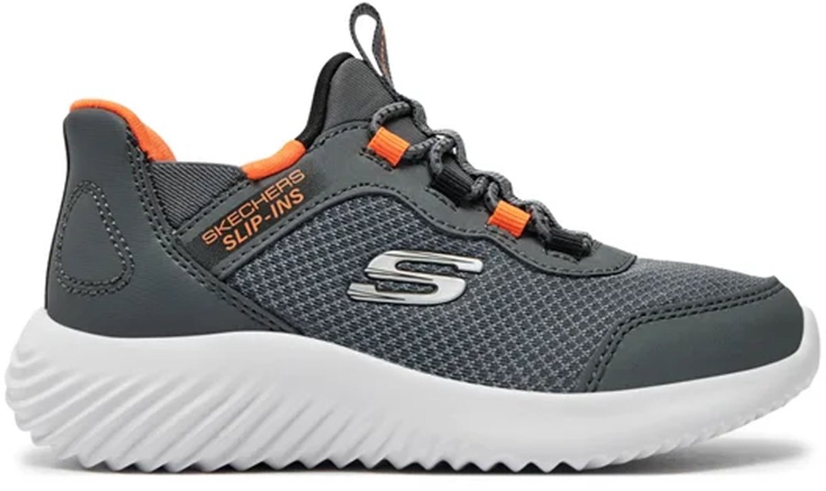 Skechers Slip-ins® Bounder Brisk Burst Schoenen Grijs EU 33 1/2 Jongen