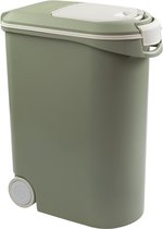Curver Voedselcontainer Hond/Kat - Voercontainer - Luchtdicht - Met handvat - Misty Green - 54L