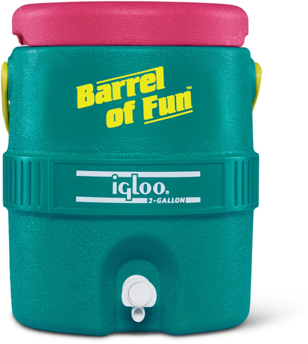 Igloo - Retro - Barrel of Fun - 2 gallon -7.5 liter - groen