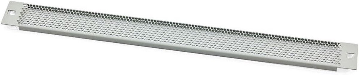 Blindplaat Geperforeerd - Paneel 4HE - Serverkast Inrichten - Met Clips - 19 inch - Zwart