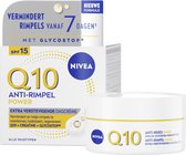 NIVEA Q10 Power Anti-Rimpel Dagcrème voor Vrouwen - Moisturizer - SPF 15 - Alle huidtypen - Crème Met Q10 en creatine - 50 ml