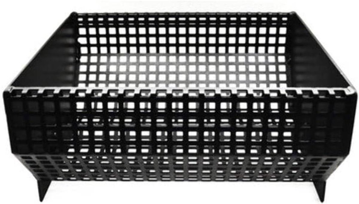 Pelletbrander voor haard - Brandbak cassette - Haard ombouwen - Geen aanpassing nodig - 6 kg capaciteit - Zwart