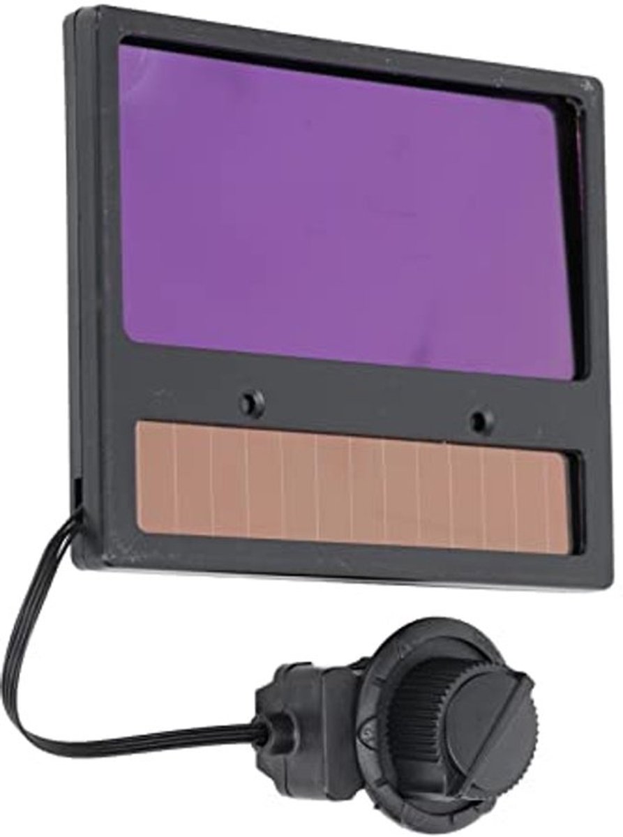Automatische Blackout Laslens, Vervanglens voor Lashelm met Verstelbare Gevoeligheid, 100 X 50mm Grote Laslens, Automatisch Aan en Uit, Laspetlens met 2 Boogsensoren