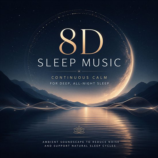 8D Sleep Music – Continuous Calm for Deep, All-Night Sleep - cover