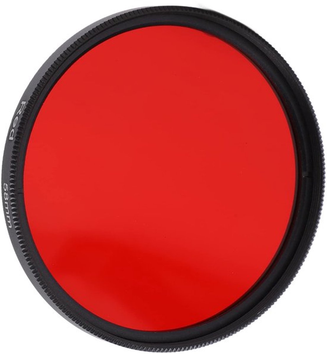 Camera Lens Filter met Draad voor Camera Volledig Rood Lensfilter Volledig Rood Kleurfilter Optisch Glas voor Nikon Camera Lens (58mm)