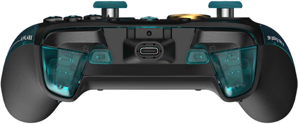 GameSir G7 Pro Aimlabs Edition Wireless Controller - TMR-sticks - Hall Effect - Xbox, PC & Android - Cyaan thumbnail 5